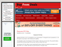 Tablet Screenshot of buyfromdeals.com